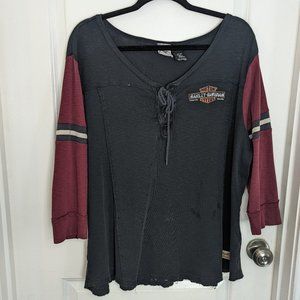 Harley plus size shirt